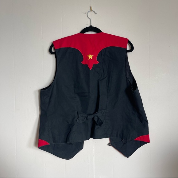 Vintage Ranch and Town Panhandle Slim Western Vest - Picture 7 of 10